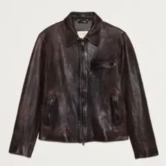 【新品未使用】今期 BANANA REPUBLIC レザージャケット L