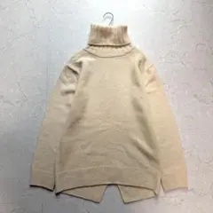 【定価約4万✨】ドゥーズィエムクラス　タートルネックニットドレス　カシミヤ混　黒 定価約4万✨】ドゥーズィエムクラス タートルネックニットドレス