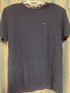TOMMY HILFIGER ネイビー Tシャツ Lサイズ