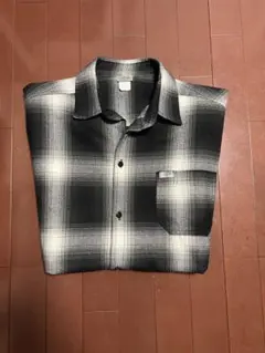 caltop キャルトップ　チェック柄 半袖ネルシャツ