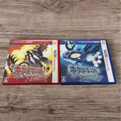 ポケモン　オメガルビー アルファサファイア セット 3DS ポケモン ソフト