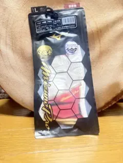 Mizuno Pro 守備用手袋 Lサイズ ホワイト/レッド