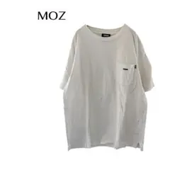 a3001 MOZコットン半袖Tシャツシンプル白Tカジュアルのサムネイル