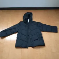 COMME CA ISM 黒 ダウンコート 140A