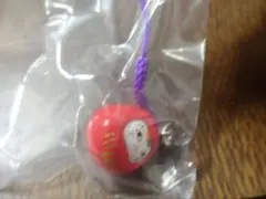 ニャンコ先生だるま ストラップ