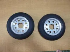モンキーZ50J用（８インチ）タイヤ、ホイール　2本セットのサムネイル