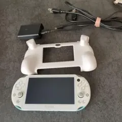 PlayStation Vita　本体　ライトブルー　メモリーカード付き