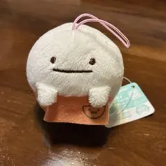 すみっコぐらし　ゴムひも付き　マスコット　おばけ