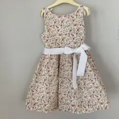 ラルフローレン花柄ノースリーブワンピース115センチ