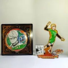 月島蛍 ハイキュー!! バースデー アクリルスタンド 缶バッジ セット