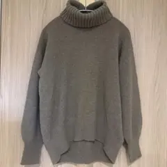 Spick and Spanタートルネックセーター カシミア混