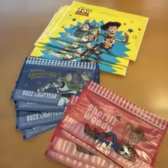 トイ・ストーリー ギフト袋4枚　底マチジップバック　9枚