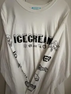 ICECREAM 長袖カットソー ホワイトのサムネイル