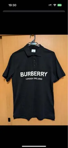 だ*ん様 BURBERRY ブラック ポロシャツのサムネイル