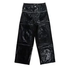 パンツ goar archive CROCO ZIPPER PANTS L GOAR Archive Croco Zipper Pants - メルカリ