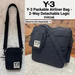 ✨美品✨ワイスリー Y3 ヨウジヤマモト 2way 黒 ショルダーバッグ 希少のサムネイル