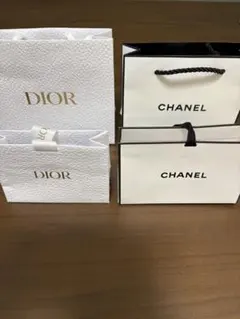 CHANEL&Diorギフトボックス付ショッパー小