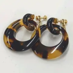 Vintage イヤリング ゴールドカラー