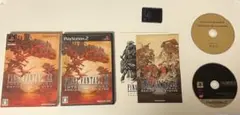 動作確認済み！純正メモリーカード付き　ファイナルファンタジーXll PS2