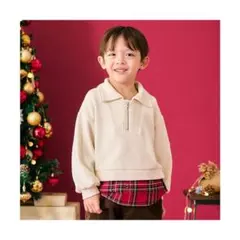 【完売品！】ハーフジップ トレーナー 110のサムネイル