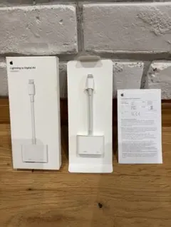 Apple 純正　HDMI ライトニング アダプター ケーブルのサムネイル