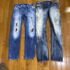 DIESELデニムジーンズ2本セット