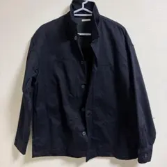 美品！ GU ダークネイビーカバーオール M オーバーサイズ