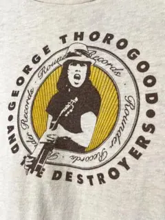 70年代ヴィンテージTシャツGeorge Thorogood ジョージサラグッド 