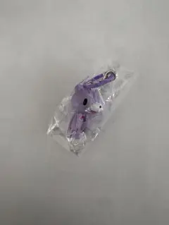 いたずらぐまのグルーミーマスコットチャーム 立ちパープル