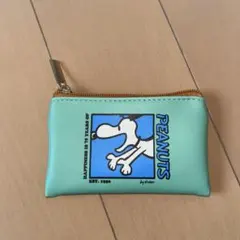 スヌーピー ミニフラットポーチ