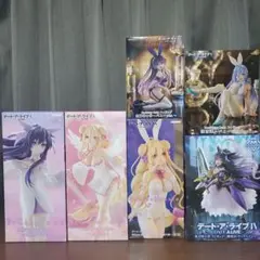 Re:ゼロ デート・ア・ライブ 着せ恋 オーバーロード フィギュア 4個