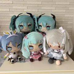 匿名発送】初音ミク オブソミート ぬいぐるみ - メルカリ