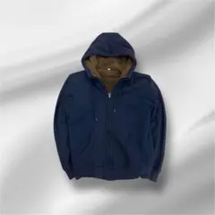 人気　archive fade old uniqlo 裏ボア ジップパーカー