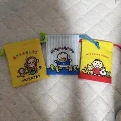 サンリオ プチ巾着 セット ペックル もんきち たあ坊のサムネイル