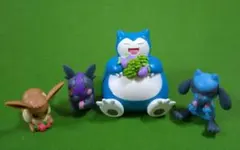 ● ポケモン まんぷくぱくぱくマスコット④コンプリート4点