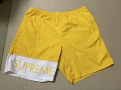 Supreme Banner Water Short イエロー　Lサイズのサムネイル