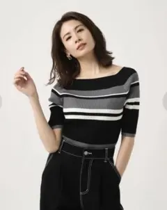 AZULbymoussy半袖ニット