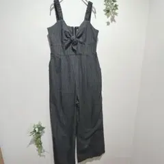 ブラック オーバーオール