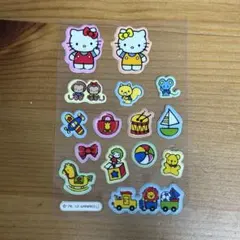 キティーちゃん ぷっくりシール ハローキティー