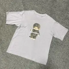 モンチッチ UT ユニクロ コラボ Tシャツ 半袖 Mサイズ パープル