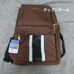 「新品未使用」チップとデール リュック ブラウン