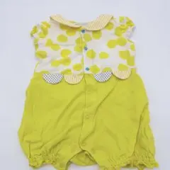 Baby cheer ベイビーチアー レモン ドット ロンパース 70のサムネイル
