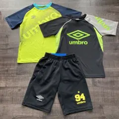 umbro アンブロ　Tシャツ　ハーフパンツ　3点セット