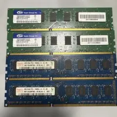 Team Group Hynix DDR3メモリ 2GB 4枚セットのサムネイル