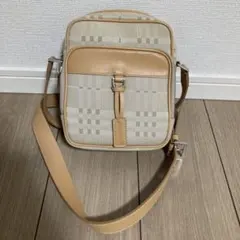 BURBERRY バーバリー ショルダーバッグ ノバチェック ベージュ 斜め掛けのサムネイル