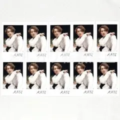 SnowMan RAYS 購入特典 チェキ風カード 岩本照 10枚セット