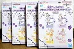 学園アイドルマスター　アクリルジオラマ　4種　コンプセット