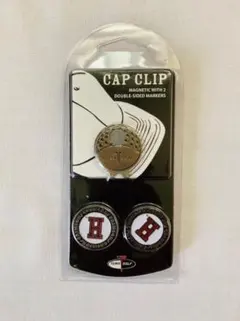 TeamGolf ハーバード大学 キャップクリップ クリムゾン ゴルフ マーカー