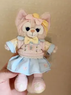上海ディズニー 春限定　リーナベル　ぬいぐるみキーホルダーチャーム