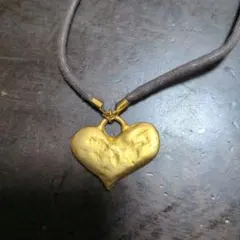 ハート型 ゴールド ペンダント ネックレス